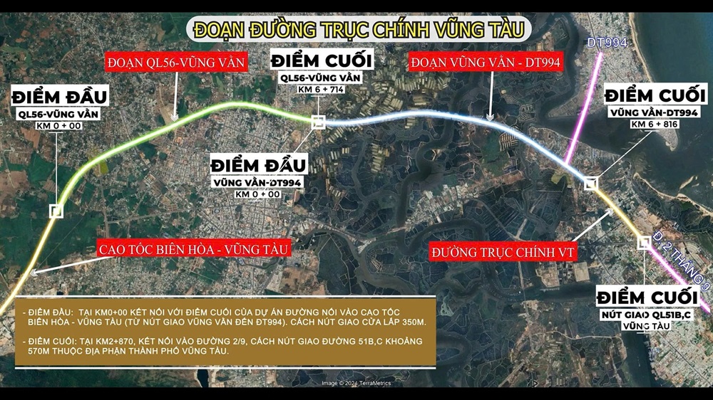 Bà Rịa – Vũng Tàu sắp khởi công hai tuyến đường gần 5.700 tỷ đồng